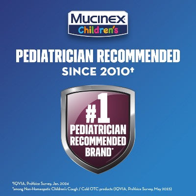 Mucinex Children's Cough Medicine - Cherry Liquid - 4 fl oz