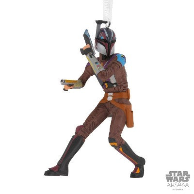 Hallmark Star Wars: Ahsoka Sabine Wren Christmas Tree Ornament