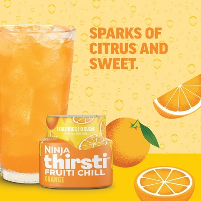 Ninja Thirsti FRUITI CHILL Orange Flavored Water Drops