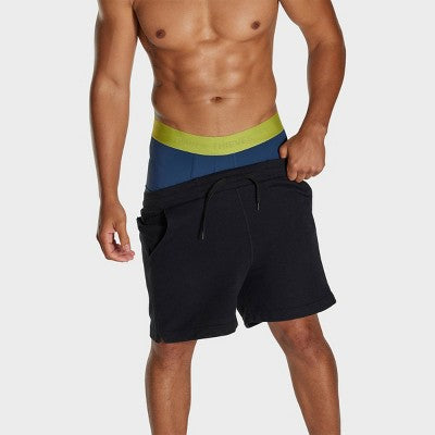 Pair of Thieves Men's Hustle Boxer Briefs 2pk - Amoeba XL: Tagless, Full Waistband Elastic, Abstract Pattern, Knit Fabric