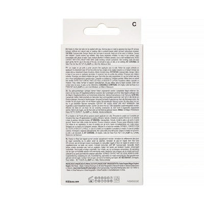 KISS Products Gel Fantasy Fake Nails - Pilot - 31ct