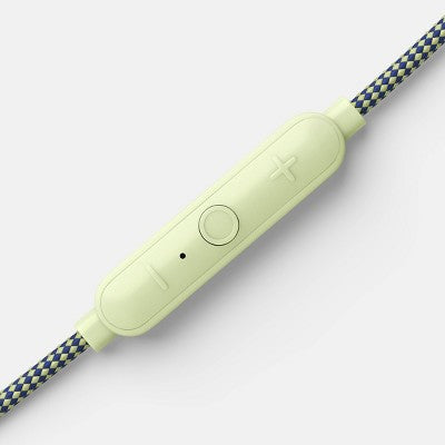 Wired Earbuds - heyday Pastel Lime: Built-In Microphone, 3.5mm Jack