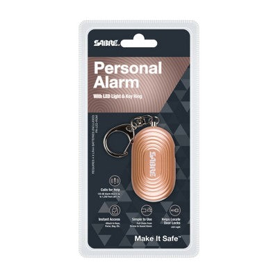 Sabre 2-in-1 Personal Alarm Light Rose Gold