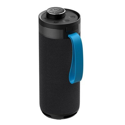 JLab Go Party Portable Speaker - Black: Bluetooth, Waterproof, USB-C Charging, LED Light