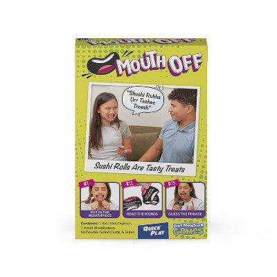 PlayMonster Mouth Off Quick Play Board Games