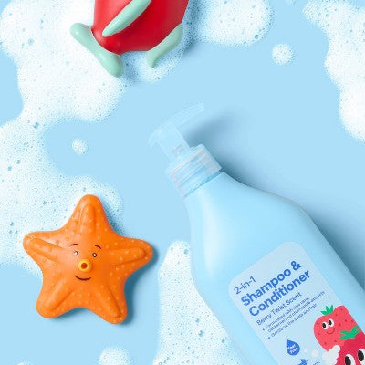 Kids' 2-in-1 Shampoo & Conditioner - Berry Twist Scented - 20 fl oz - up&up: For All Hair Types, Basic Cleansing, Liquid Form