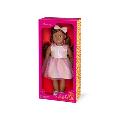 Our Generation Revery 18" Fashion Doll with Rainbow Dress