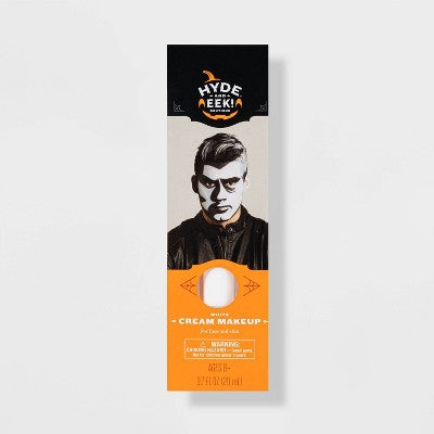 White Cream Halloween Costume Makeup - Hyde and EEK! Boutique: Face & Body, Easy Application