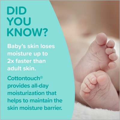 Johnson's Cotton Touch Face & Body Lotion - 13.6 fl oz