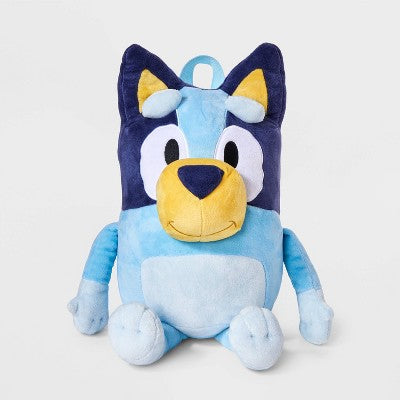 Kids' Bluey Plush Backpack - Blue