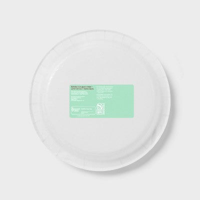 Holiday Disposable Dinnerware Plates 10" - Stripe - 20ct - up&up