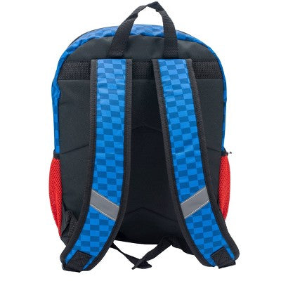 Sonic the Hedgehog 16" Backpack HP Set - Blue