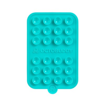 Octobuddy Silicone Suction Cup Phone Case Mount Magnet - Turquoise
