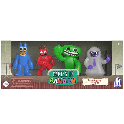 Garten of Banban Mini Figure Set - 4pk