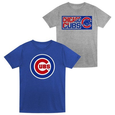 MLB Chicago Cubs Toddler 2-pack Poly T-Shirt - 2T