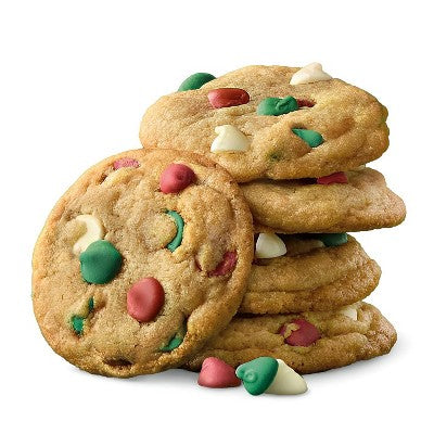Holiday Baking Chips Naturally Flavored Red, Green & White Creme - 11oz - Good & Gather