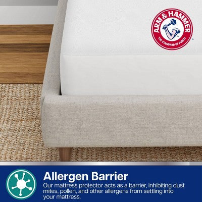 Arm & Hammer Twin/Twin XL Soft Terry Mattress Protector
