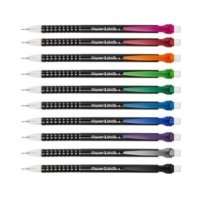 Paper Mate Write Bros. 12pk #2 Mechanical Pencils 0.7mm Multicolored