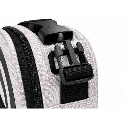 Overtime Big O Dual Compartment Lunch Box - Gray/Black/Red