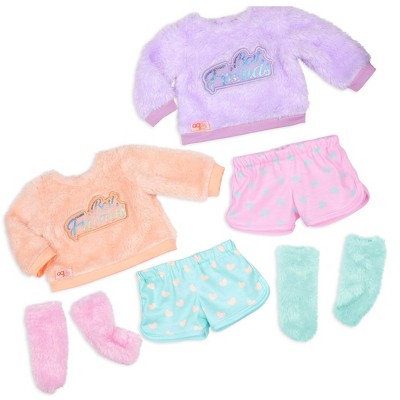 Our Generation Lumi & Isabel 2 Best Friends 18" Slumber Party Dolls