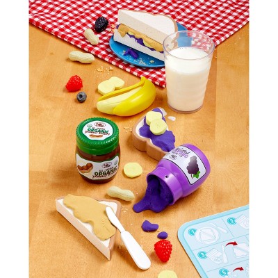 Little Tikes Creative Chef Peanut Butter & Jelly Kit with Make-It Mix Play Sand 10 Accessories