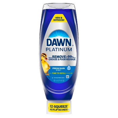Dawn Platinum Ez Squeeze Liquid Dish Soap Fresh Rain - 24 fl oz