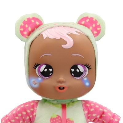 Cry Babies Meal Time Mindy: with Pink Hair, Purple Eyes, Plastic Material