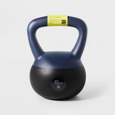 Soft Kettlebell 15lb Blue - All In Motion (LOCAL PICKUP ONLY)