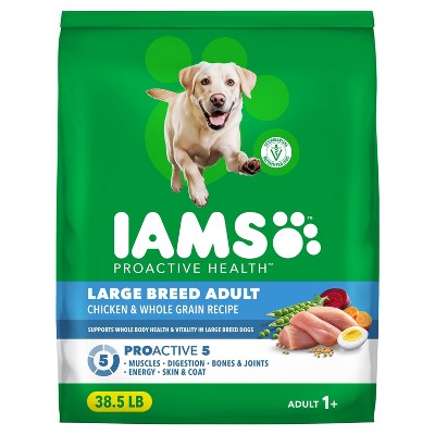 IAMS Proactive Health Large Breed Chicken and Whole Grain Adult Dry Dog Food - 38.5lbs (LOCAL PICKUP ONLY)