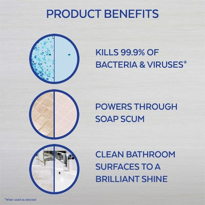 Lysol Power Aerosol Bathroom Cleaner - 24 fl oz