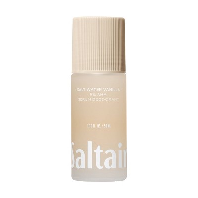 Saltair 5% AHA Serum Roll-On Deodorant - Salt Water Vanilla - 1.7floz