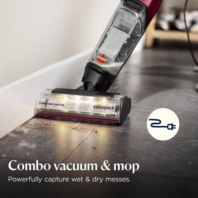 BISSELL CrossWave EdgeFind Pet Hair Pick-Up Floor Cleaner 4223 25' 10.5" Cleaning Path Red (LOCAL PICKUP ONLY)