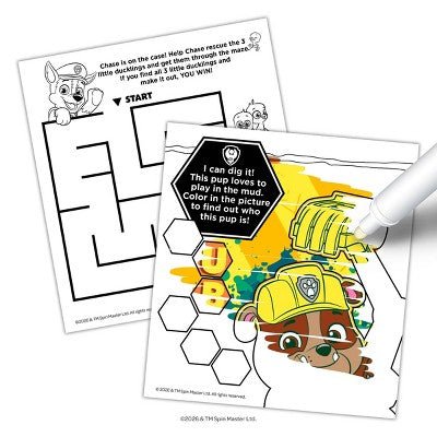 PAW Patrol Easter Imagine Ink Book