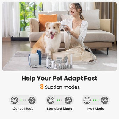 OneIsAll Cozy SE 7-in-1 Pet Grooming Vacuum Kit