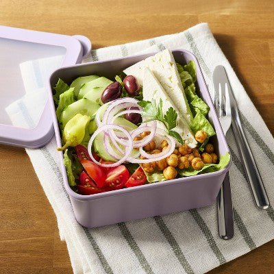 Square Food Storage Container Lavender - Figmint