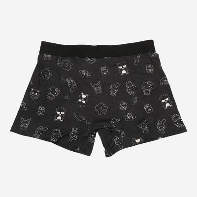 Men's Sanrio Boxer Briefs 2pk - Dark Gray/Black S