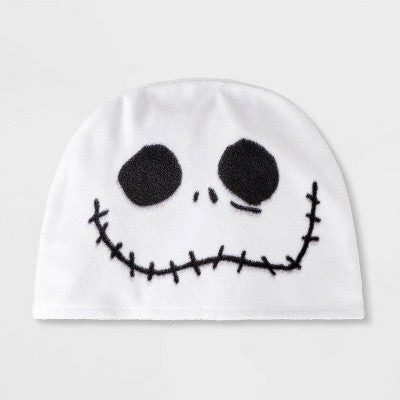 Toddler Boys' The Nightmare Before Christmas Jack Skellington Blanket Sleeper Footed Pajamas with Hat - Black 2T