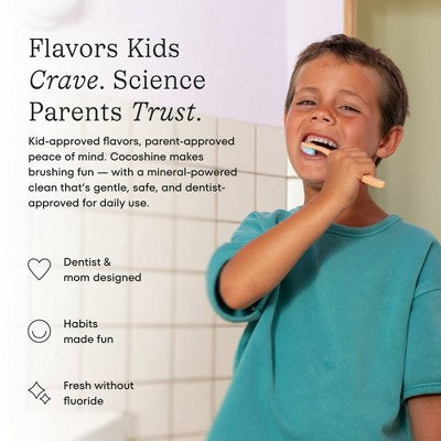 Cocolab Cocoshine Whitening Non-Fluoride Nano Hydroxyapatite Toothpaste - Delightful Mint - 4oz