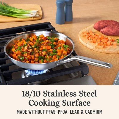 Calphalon 3pc Stainless Steel Cookware Set