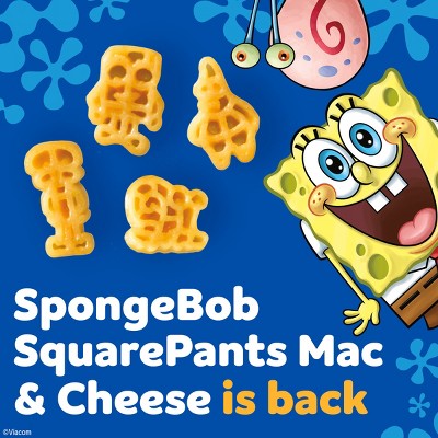 Kraft Spongebob Shapes Mac and Cheese Microwaveable Cups - 7.6oz/4ct
