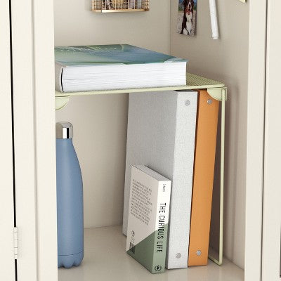 U Brands 12" Tall Mesh Locker Shelf Agave Sage Green
