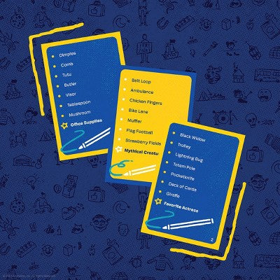 The Op Games Telestrations 6 Player Game: Social Skills Educational Party Game, Includes Cards & Dry Erase Boards