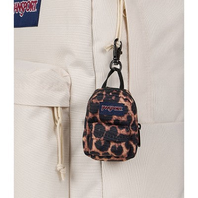 JanSport Mini Break Bag Charm Keychain - Animal Illusion
