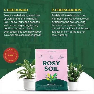 Rosy Soil Seedling 4lbs Potting Soil