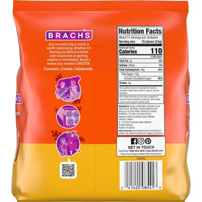 Brach's Fall Harvest Classic Halloween Candy Corn - 34oz