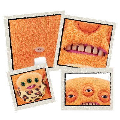 Fuggler Alien Orange Teddy Mini Rascals: Polyester Stuffed Monster Toy