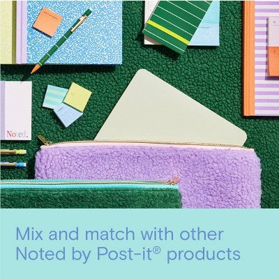 Noted by Post-it Colorful Stickers for Journals, Planners & Calendars - 96ct