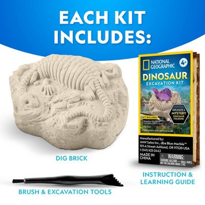 National Geographic Dino Dig Excavation Kit