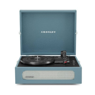 Crosley Voyager Bluetooth Vinyl Record Player - Washed Blue
