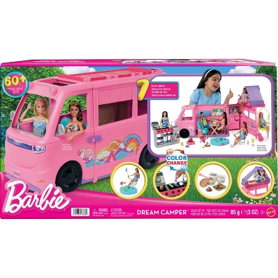 Barbie Dream Camper Playset with Roof Tent, BBQ Grill (LOCAL PICKUP ONLY)